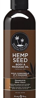 Hemp Seed Massage and Body Oil - Dreamsicle - 8 Fl. Oz./ 237ml