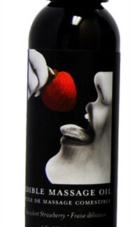 Edible Massage Oil - Strawberry - 2 Fl. Oz.