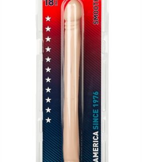 Double Header 18 Inches Smooth - White