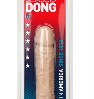 Classic 8 Inch Dong - White