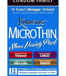 Kimono Microthin Sheer Variety Pack - 12 Count