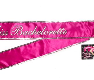 Miss Bachelorette Sash - Hot Pink