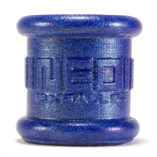 Neo 2 Inch Tall Ball Stretcher Squishy  Silicone - Blue Balls