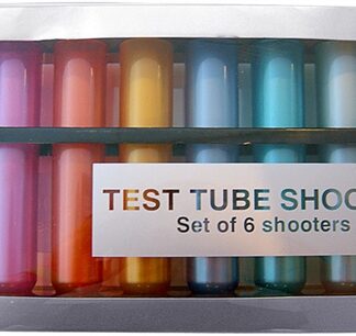 Test Tubes Shooters - Metallic Colored