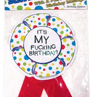 X-Rated Birthday Party Award Ribbon