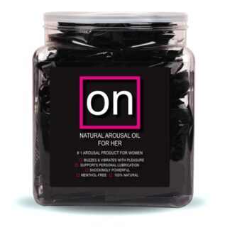 On Natural Arousal Oil - Original - 75 Piece Fishbowl - 0.3ml Ampoules