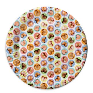 Mini Boob Plates 8 Pack