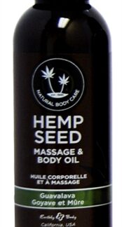 Hemp Seed Massage and Body Oil - Guavalava 2 Fl. Oz/ 60ml
