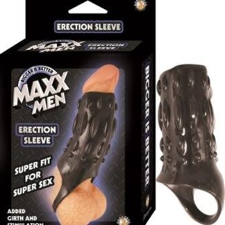 Maxx Men Erection Sleeve - Black