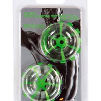 Thick Power Stretch Donuts - 2 Pack - Clear