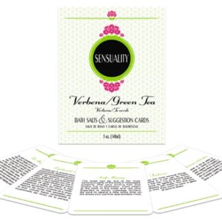 Sensuality Bath Set - Verbena and Green Tea