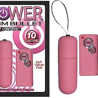 Power Slim Bullet Remote Control - Pink