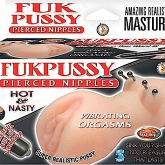 Fukpussy Pierced Nipples - Flesh