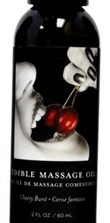 Edible Massage Oil - Cherry - 2 Fl. Oz.
