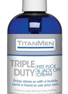 Titanmen Triple Duty Fist, Fuck and Jack Off Cream - Bulk - 8 Fl. Oz.
