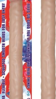All American Whopper Double-Dong 18 in Flesh