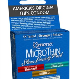 Kimono Microthin Sheer Variety Pack - 3 Pack
