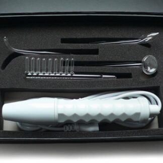 Neon Wand Electrosex Kit - White Handle - Red Electrode