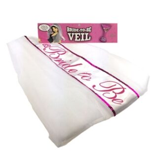 Bride-to-Be Veil - White