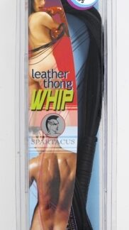 Spiked Thong Whip 20in
