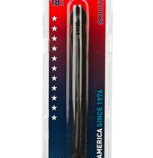 Double Header 18" Smooth - Black