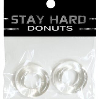 Stay Hard Donuts - 2 Pack - Clear