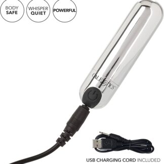 10 Function Rechargeable Bullet - Silver