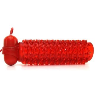 10-Function Adonis Vibrating Strokers - Red