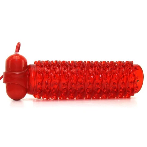 10-Function Adonis Vibrating Strokers - Red