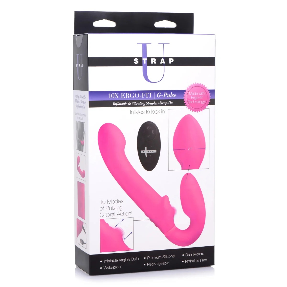 10x Ergo-Fit G-Pulse - Pink - Image 2