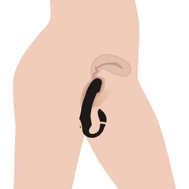 10x Pleasure Pose Come Hither Silicone Vibe With Poseable Clit Stim - Image 5