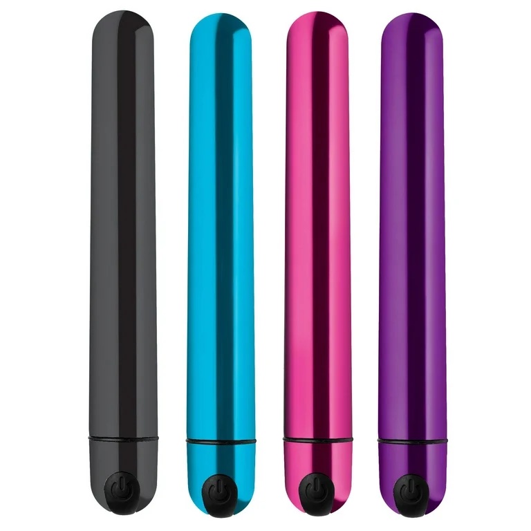10x Slim Metallic Bullet - Blue - Image 2