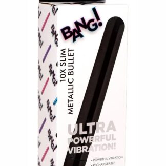 10x Slim Metallic Bullet - Black