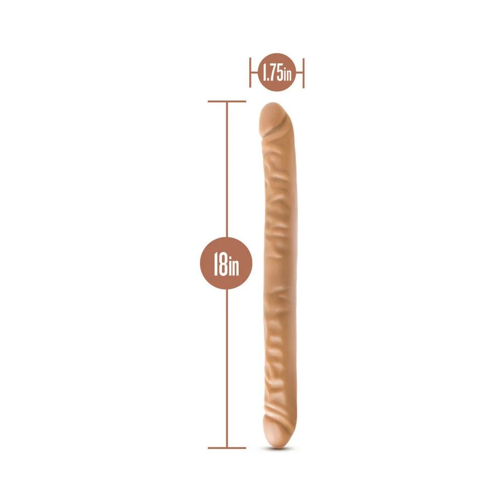 18 Inch Double Dong - Flesh - Image 3