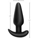 21x Silicone Butt Plug With Remote - Black - Image 2