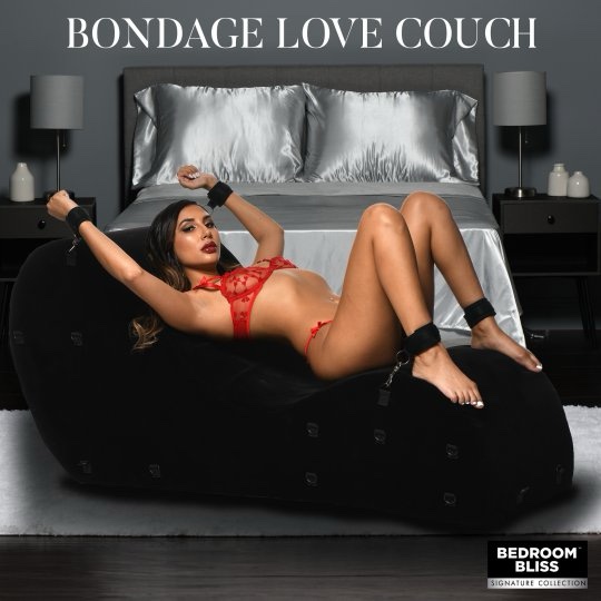 Bondage Love Couch - Black - Image 4