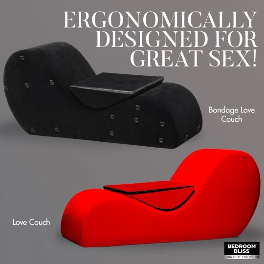 Bondage Love Couch - Black - Image 2