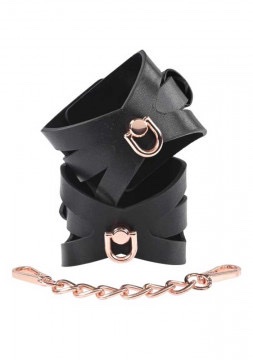 Brat Handcuffs - Black / Rose Gold - Image 2