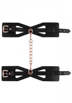 Brat Handcuffs - Black / Rose Gold - Image 3