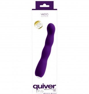 Quiver Plus Rechargeable Vibe - Purple