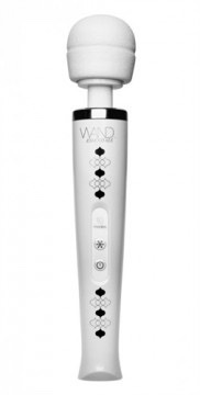 Utopia 10 Function Cordless Rechargeable Wand Massager - White - Image 2