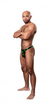 Hazy Dayz Micro Thong - Small/medium - Pot Leaf - Image 2