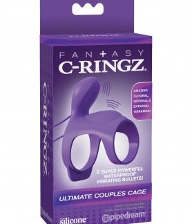 Fantasy C-Ringz Ultimate Couples Cage - Purple