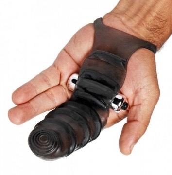 Master Series Bang Bang G-Spot Vibrating Finger Glove - Image 2