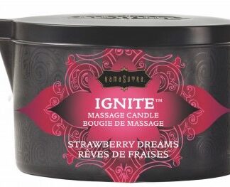 Ignite Strawberry Dreams Massage Candle - 6 Oz.