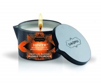 Ignite Tropical Mango Massage Candle - 6 Oz.