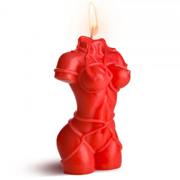Bound Goddess Drip Candle - Red - Image 3