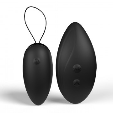 Premium Dual Vibe Remote and Egg - Black - Image 2