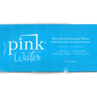 Pink Water - 0.17 Oz. Foil Packets - 50 Piece Bag